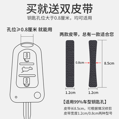 长安钥匙扣CS35CS85CS75plusT逸动XTCS55欧尚睿骋悦翔V汽车锁匙链 - 图3