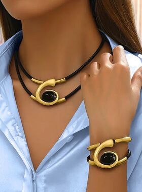 女士手链项链组合超仙波