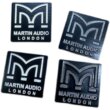 适用于玛田音响贴Martin audio演唱会 音箱KTV大会堂logo音响标识