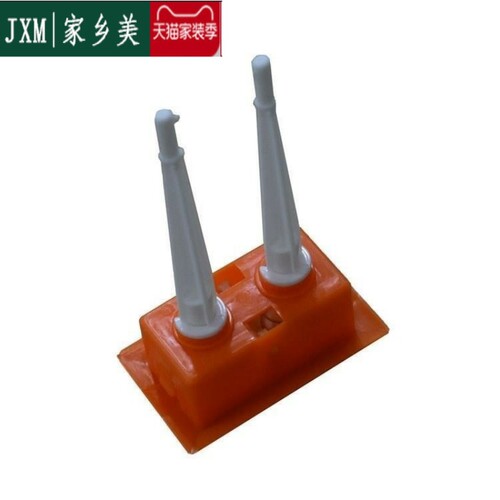 佰胜金牛马桶按钮座便器水箱盖双按键坐便器冲水开关方形老式配件 - 图0