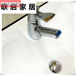 席玛斜面水龙头抽拉水龙头全铜水龙头冷热水单孔混合水阀龙头