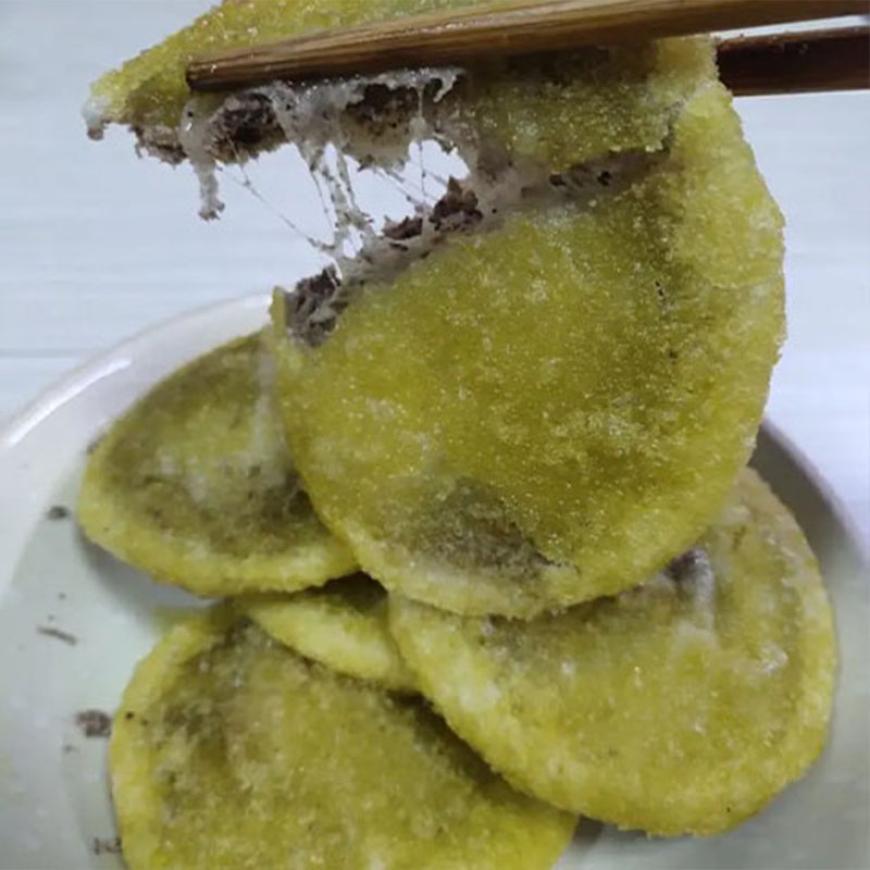 贵州特产豆沙粑咸味红豆粑油炸粑纯糯米年糕粑粑豆沙窝手小吃散装