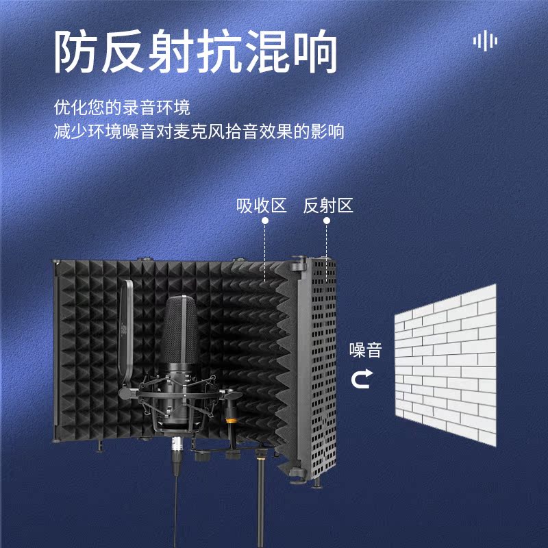 BOYA Boya microphone recording soundproof cover