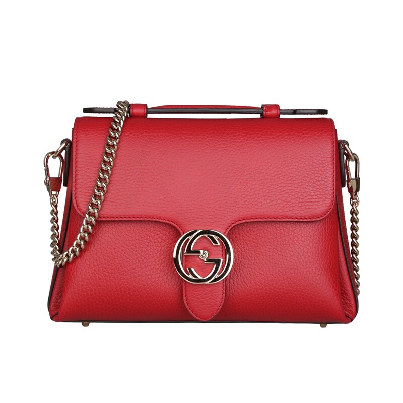 gucci /古驰女士大号牛皮斜挎包 BAC海外女士包袋
