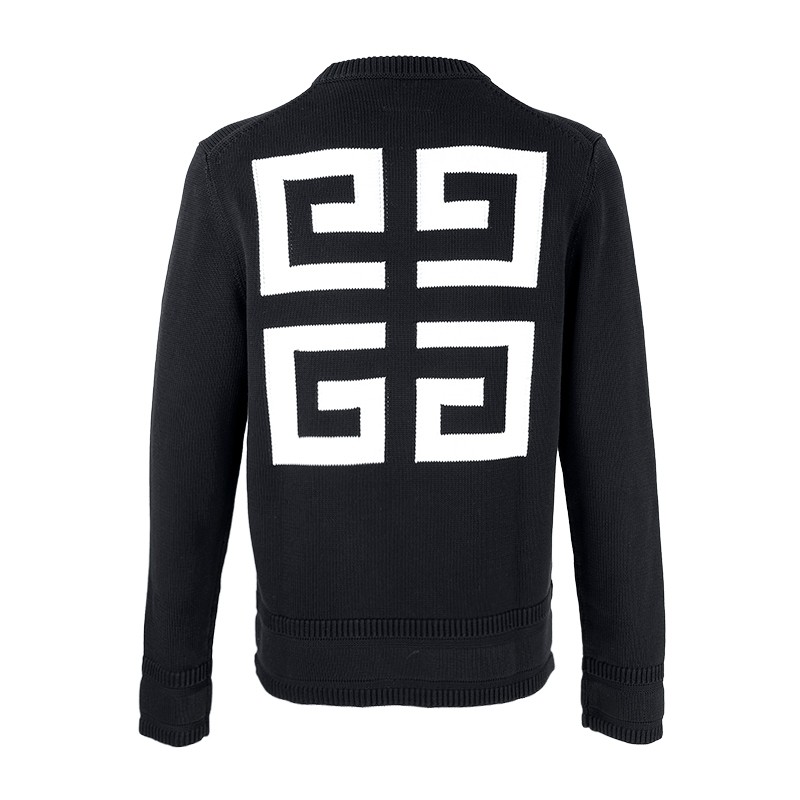 givenchy男装字母logo印花长袖毛衣 BAC海外针织衫/毛衣