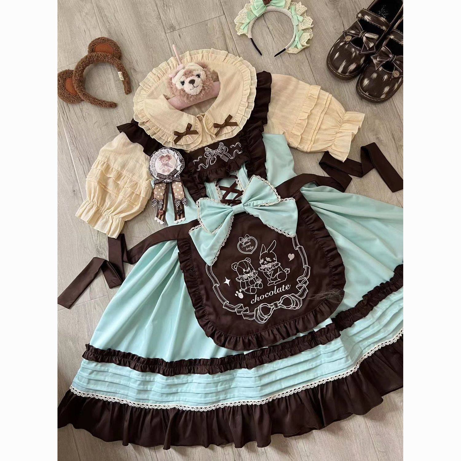 ~白糖少女新品原创设计Lolita洋装可爱jsk吊带连衣裙,淘宝优惠券,粉丝福利购,淘宝优惠卷