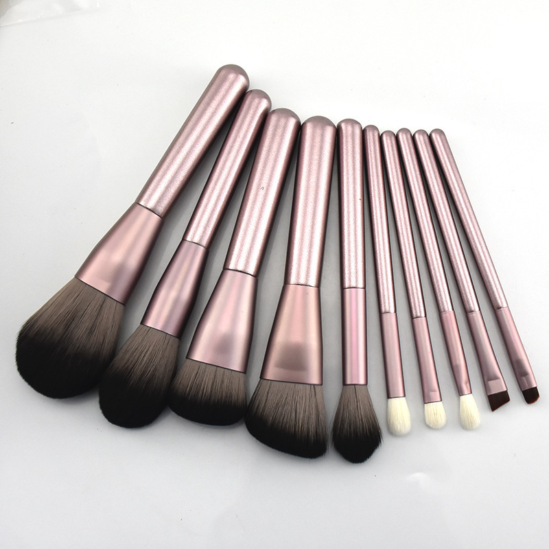 亦色紫丁香12支小葡萄化妆刷套装超柔软全套散粉眼影新手美妆工具 - 图0