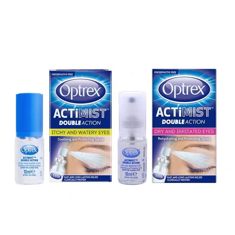 optrex2合1润眼喷雾舒缓滴眼液 长青海外国际五官用药