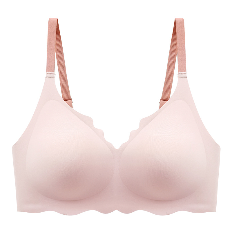 美朵黛零感无痕撞色无钢圈薄款文胸 美朵黛文胸