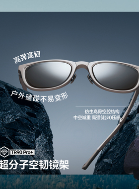 蕉下墨镜男女同款折叠开车防紫外线防晒超轻超清晰户外太阳眼镜