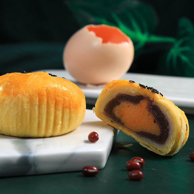 依品居红豆味早餐面包整箱蛋黄酥 依品居传统糕点