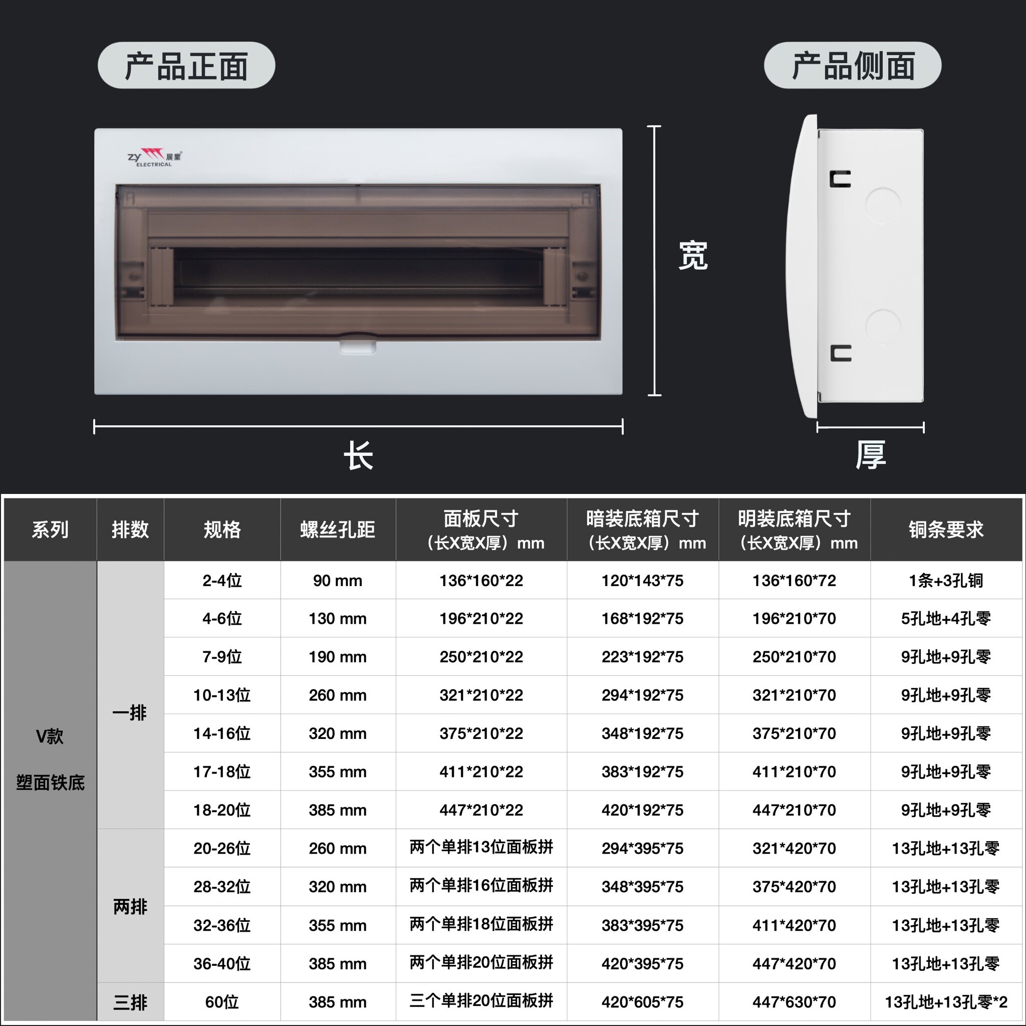 暗装16回路配电箱家用强电箱17回箱空开明装15位空气开关盒子电控