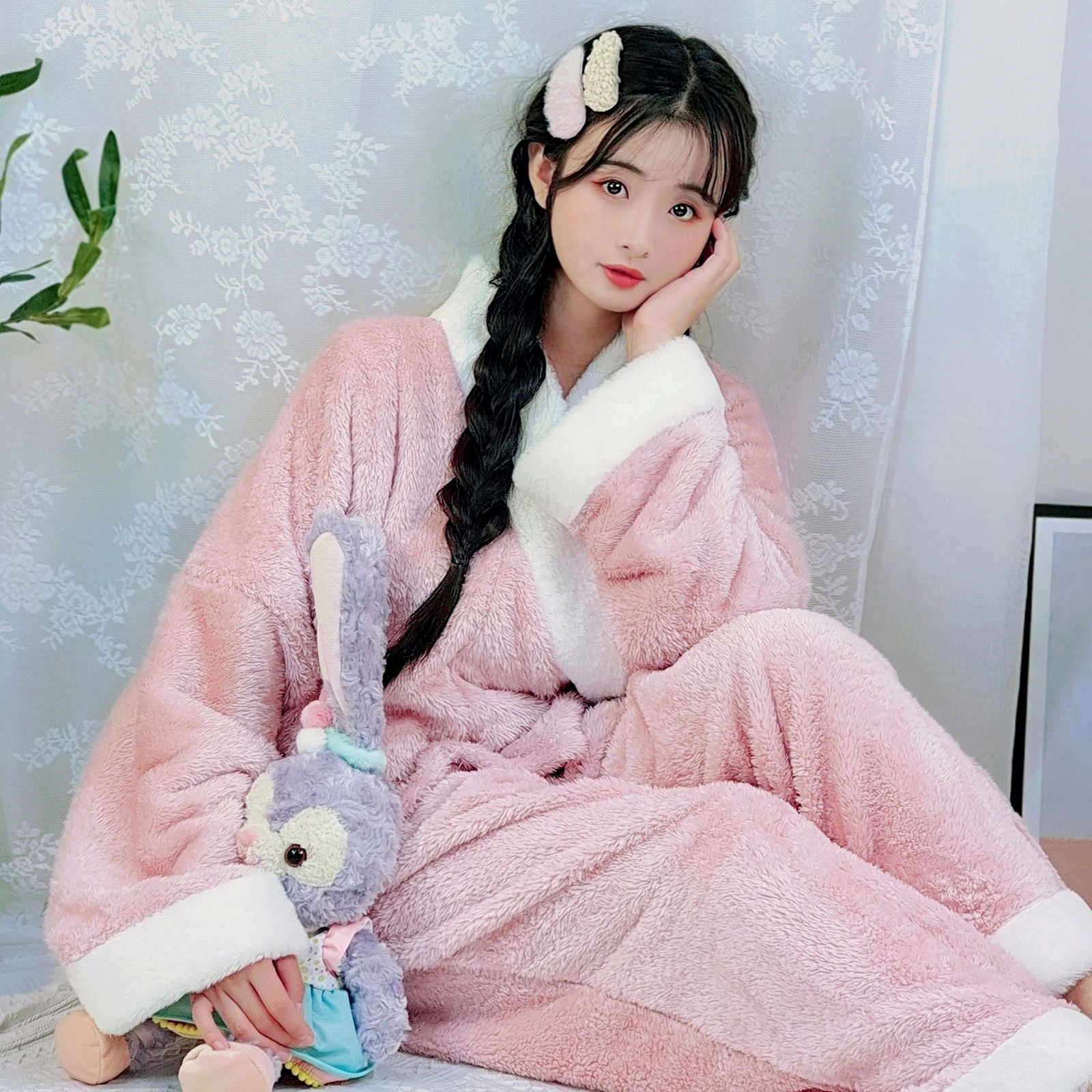 素羽华裳汉服女原创改良中衣睡衣 素羽华裳汉服