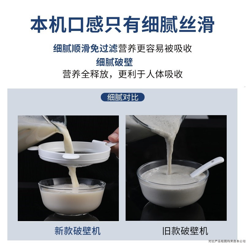 家用小型新款免煮全自动1一豆浆机 聚吉客豆浆机
