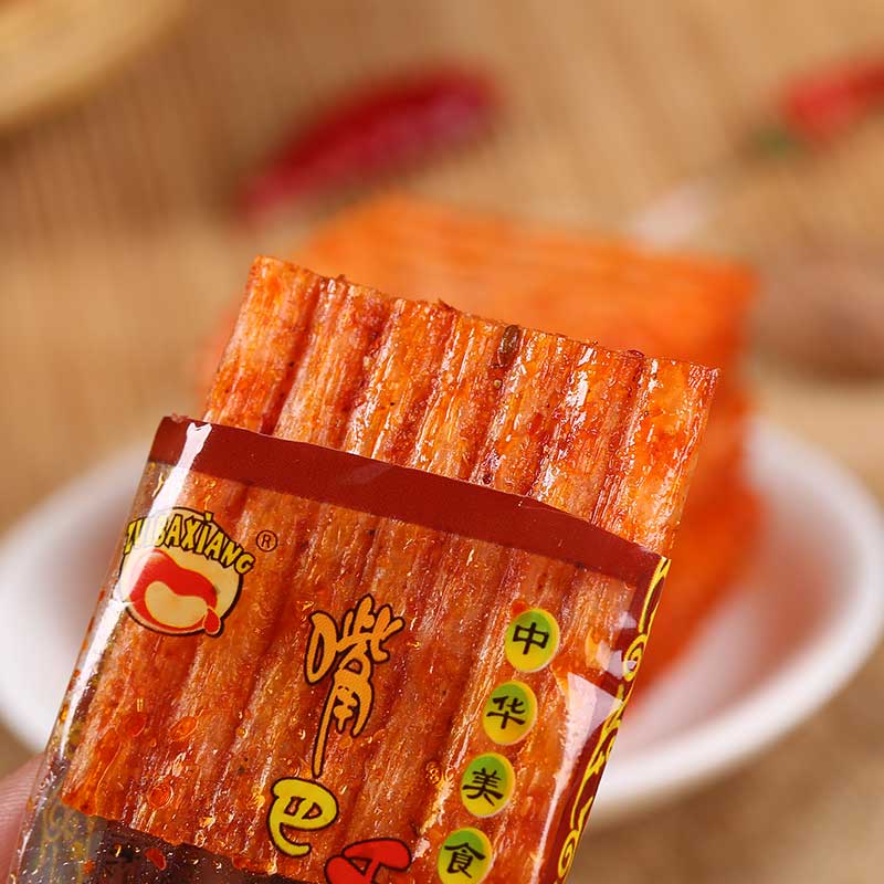 毛劲松嘴巴香儿时辣条片一毛一根怀旧老式独立小包大刀肉解馋礼包