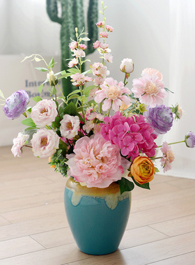 百花记高档轻奢仿真花艺