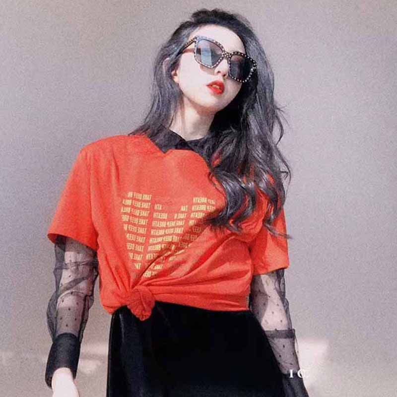 阿玛施旗舰店官网2020春夏新款t恤 范芙熙T恤