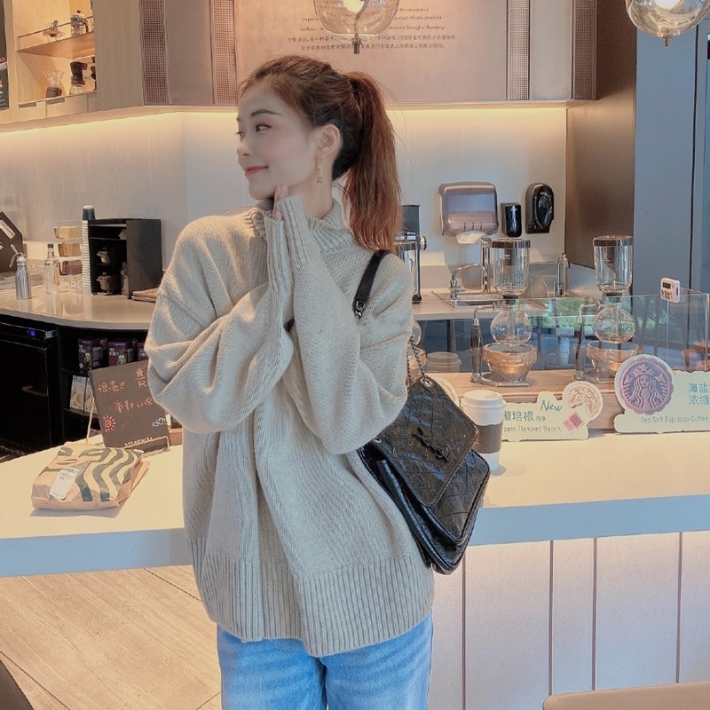 阿玛施旗舰店官网正品2020秋季毛衣 范芙熙毛衣