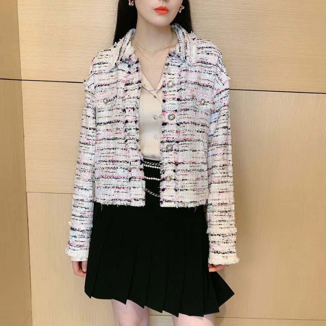 阿玛施旗舰店官网正品2020秋季新款 范芙熙短外套