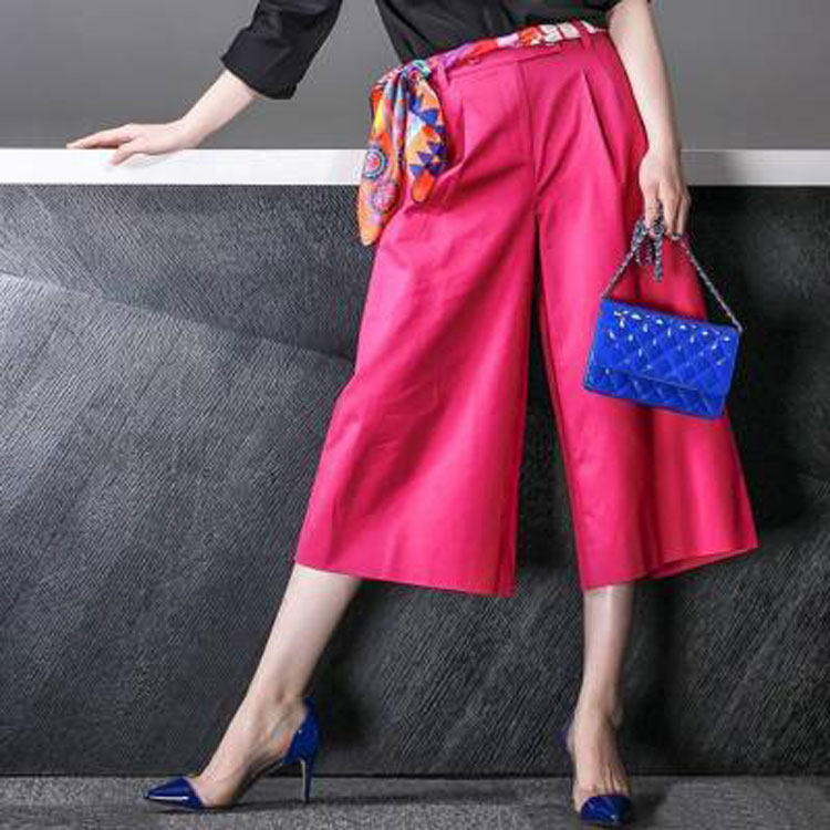 阿玛施旗舰店官网2020春季马裤子 范芙熙休闲裤