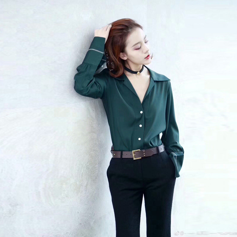 阿玛施旗舰店官网正品2020夏季衬衫 范芙熙衬衫