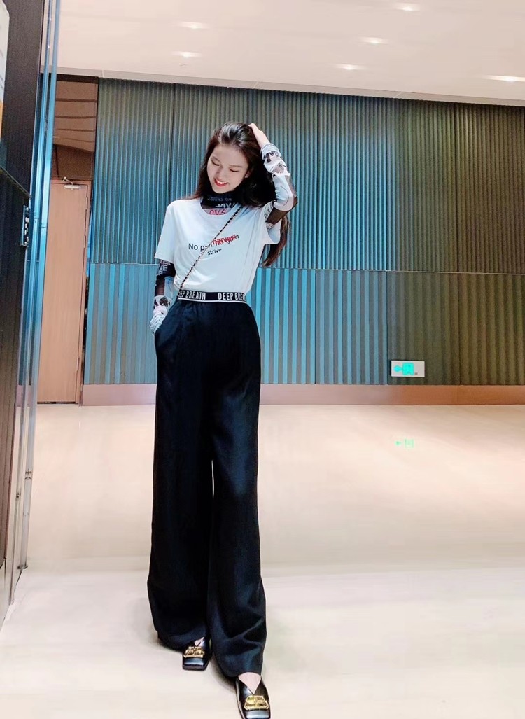 阿玛施旗舰店官网正品2020休闲裤 范芙熙休闲裤