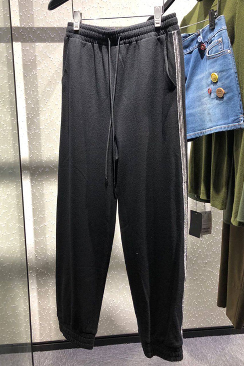 阿玛施旗舰店官网2019秋新款校服裤 范芙熙休闲裤