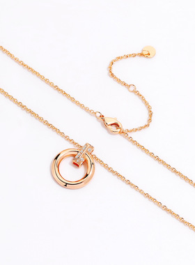 时尚高级感钉子项链女