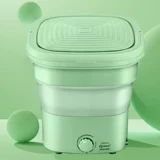 Янцзи складывающаяся стиральная машина портативная маленькая мини -дегидратированная очищающая бочка общежития для промывки подборочного белья артефакт