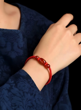 2026太岁红绳手链本命马年手绳