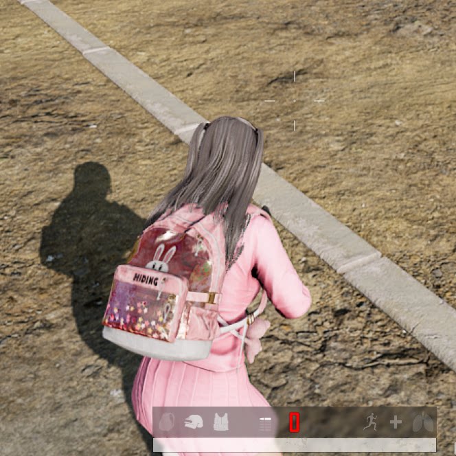 pubgPUBG绝地求生皮肤书包礼包粉色背包套装 一1级二2级吃鸡CDK兑换码