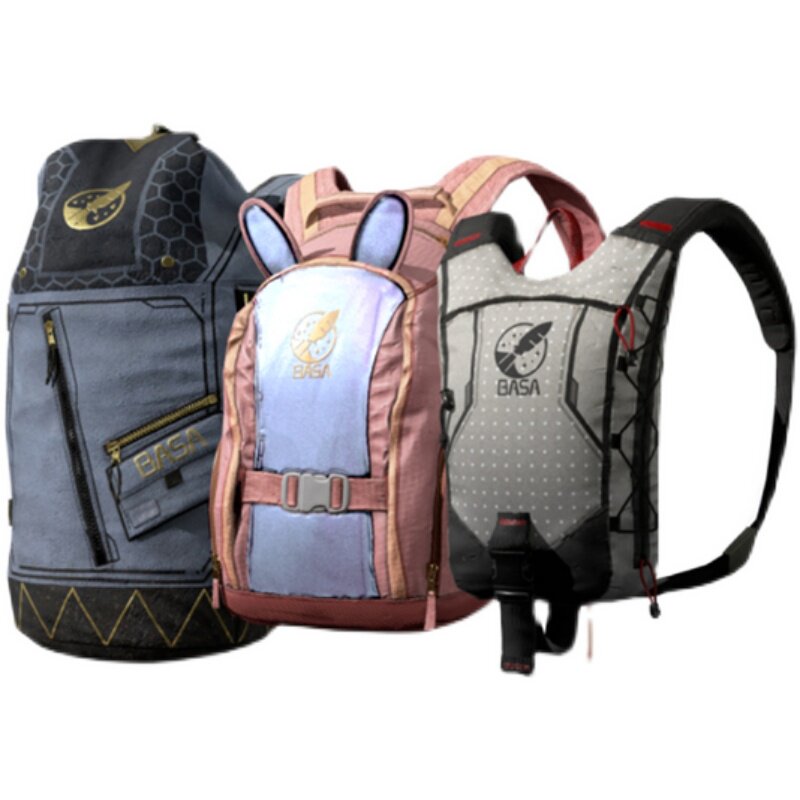 pubgPUBG绝地求生小兔航空航天局背包套装一级二级三级 皮肤兑换码CDK