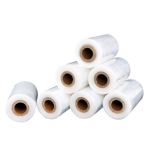 缠绕膜打包膜50CM宽塑料拉伸膜大卷pe工业保鲜膜打包膜包装膜批发 - 图3