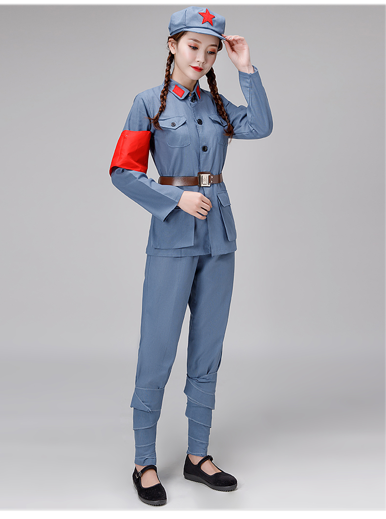 红军演出服八路军经典抗战服舞台话剧表演服男女舞台大合唱演出服