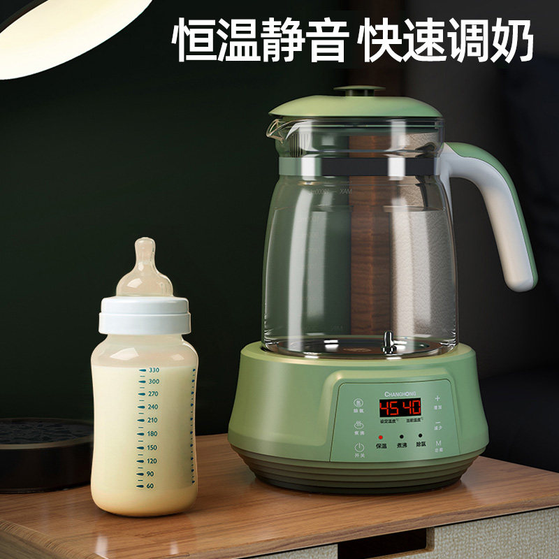 长虹恒温调奶器热水壶智能神器玻璃 长虹亲护调奶器