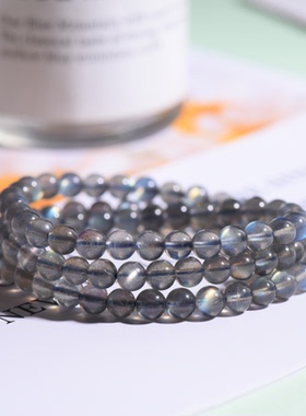 shahd晶字塔天然冰种灰月光石