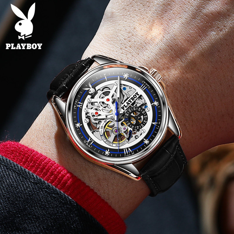 2021年新款花花公子正品牌机械表 酩酊国产腕表