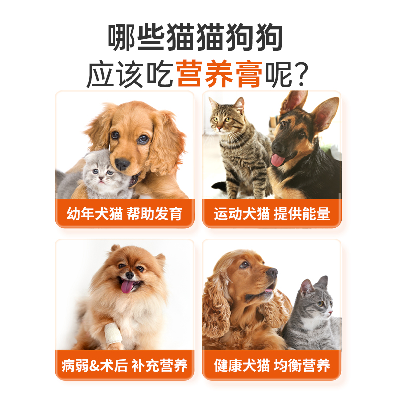 RedDog红狗营养膏猫犬补充营养温和排毛120g - 图0