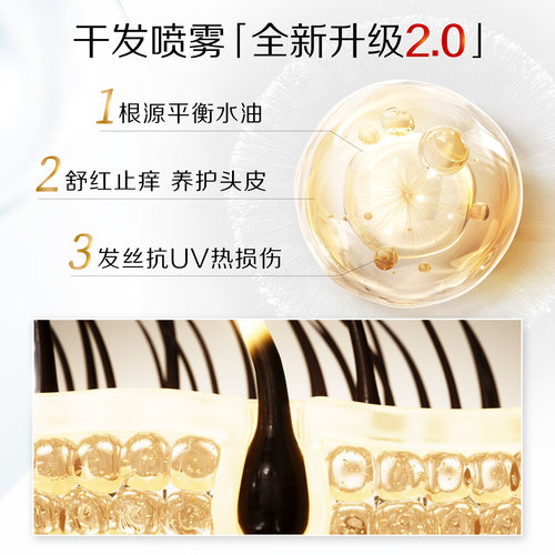【百亿补贴】诗裴丝干发喷雾免洗蓬松头发控油清爽蓬蓬高颅顶官方 - 图3