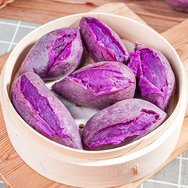 新鲜番薯烟薯板栗10斤蜜薯糖心山芋 昭福园番薯