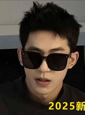 2025新款高级感痞帅开车专用大脸GM墨镜男款防紫外线偏光太阳眼镜