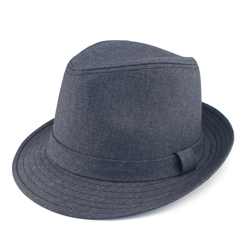 薄款春秋英伦礼帽男中老年爸爸四季大头围小码爵士透气休闲夏帽男