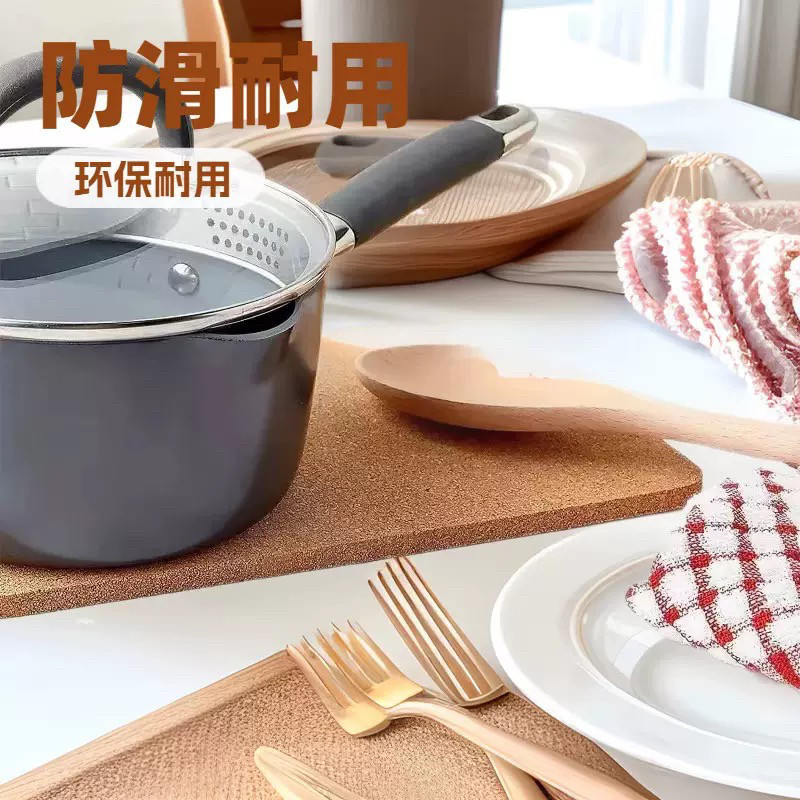 软木餐垫厨房台面方形杯垫加厚隔热环保耐用菜盘垫家用碗垫餐盘垫,淘宝优惠券,粉丝福利购,淘宝优惠卷
