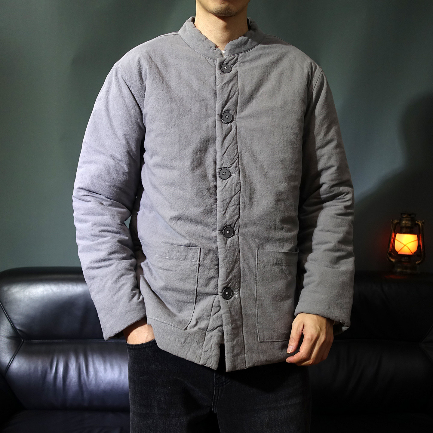 立领冬季中国风棉袄男子中山装宽松复古棉服中式外套加厚棉衣唐服,淘宝优惠券,粉丝福利购,淘宝优惠卷