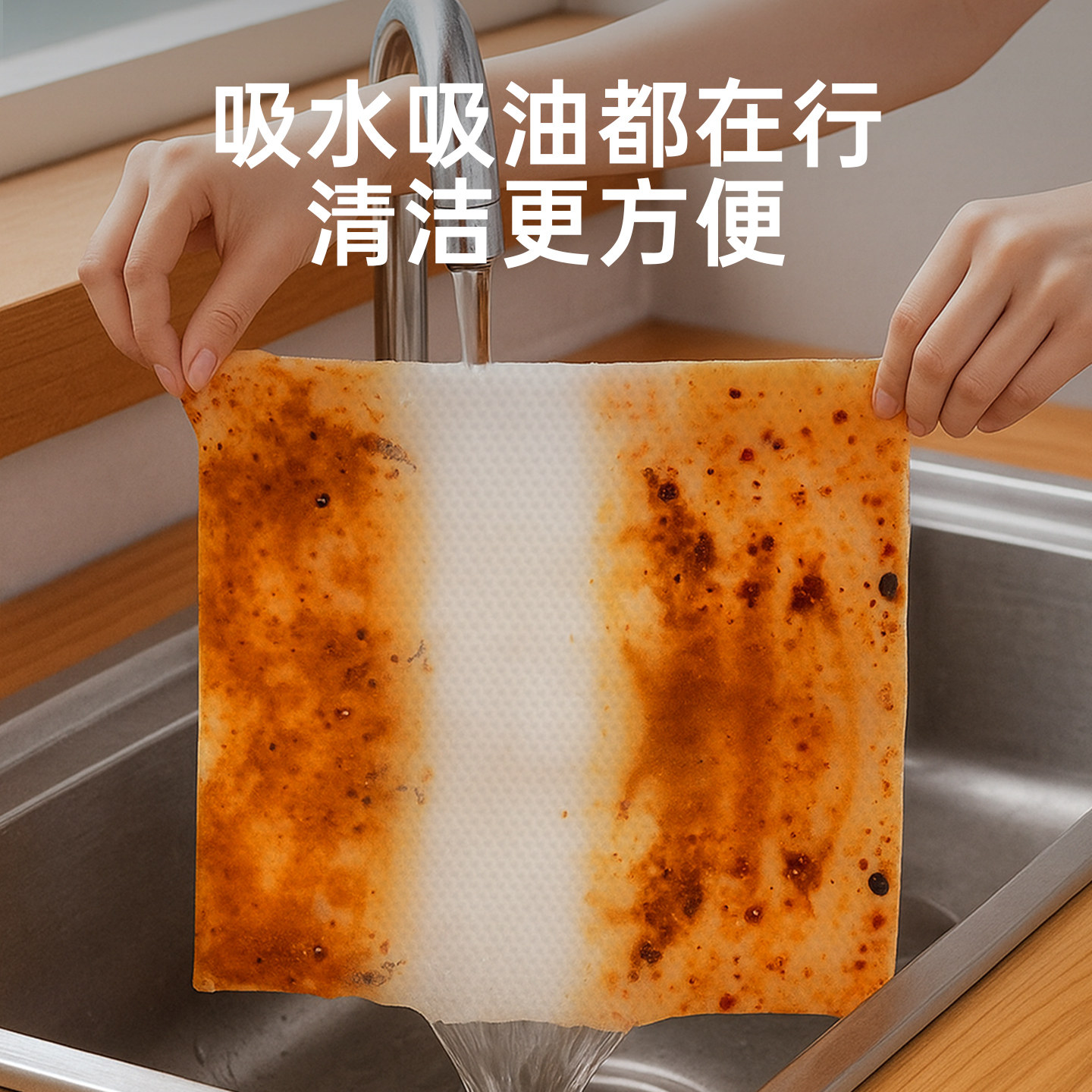 希思利雅一次性懒人抹布可水洗厨房用纸巾吸油纸干湿两用洗碗布,淘宝优惠券,粉丝福利购,淘宝优惠卷