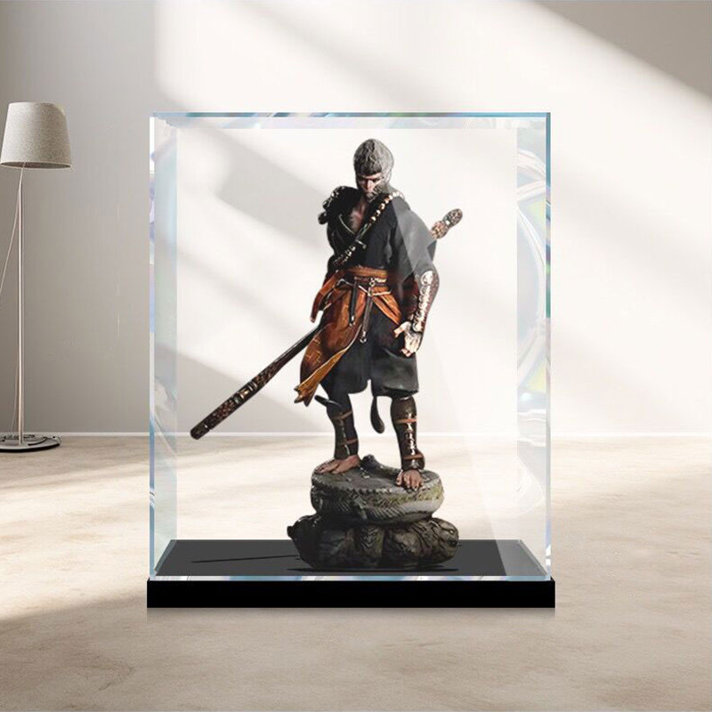 适用黑神话悟空实体收藏版模型手办透明防尘亚克力展示盒