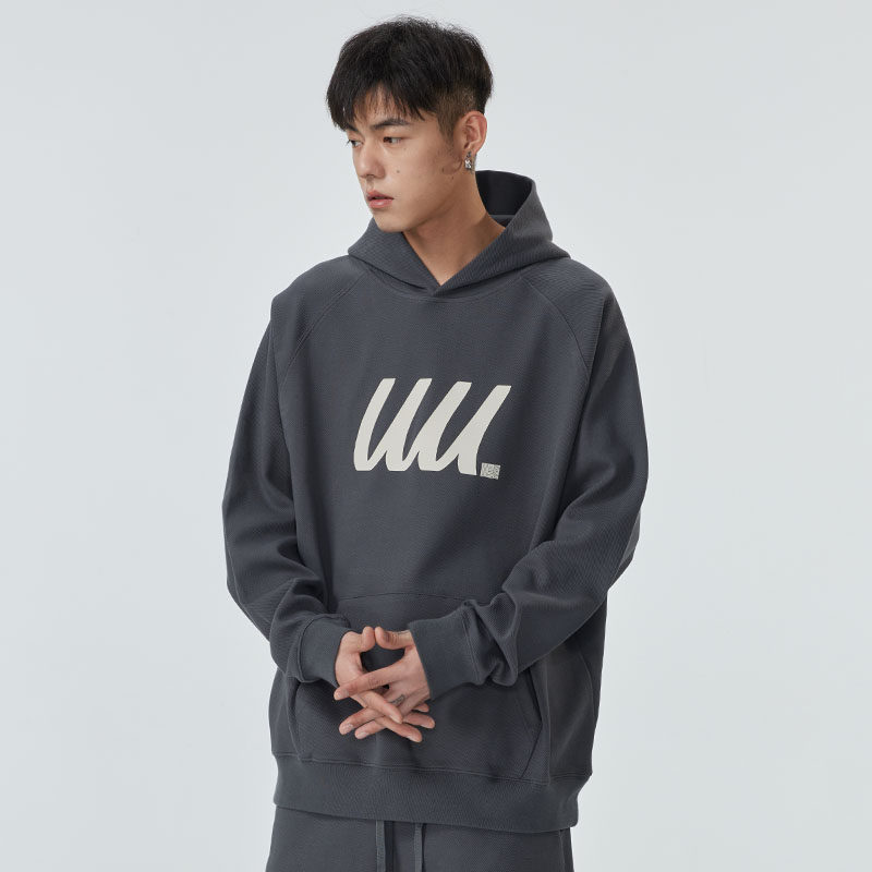 ufz 3u系列重磅440g斜纹春宽松卫衣 ufz卫衣