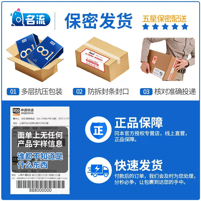 名流001安全避孕套男士专用大号超薄型55mm国产旗舰店58计生用品t - 图3