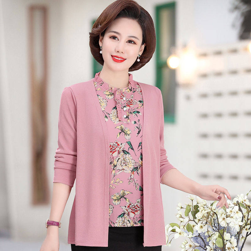 旧传(服饰)2020秋季新款针织打底衫 旧传半身裙