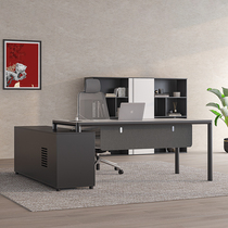 Teo F88 office owner table minimalist Hyundai head manager table big bandae president table desk chair furniture